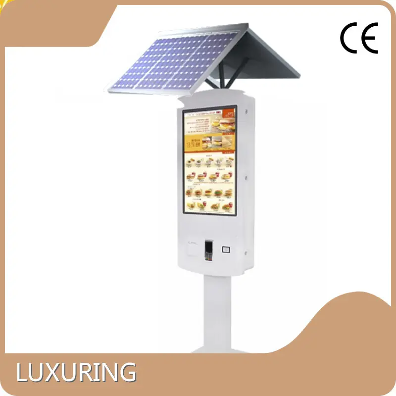 Newestoutdoor Touch Screen Kiosk for Self-service CE White 1