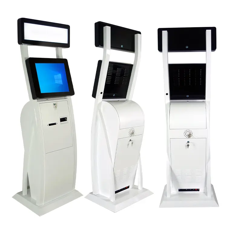 Interactive Digital Kiosk Touch Screen Bill Coin Payment ATM Ordering Kiosk Wholesale - LUXURING 5