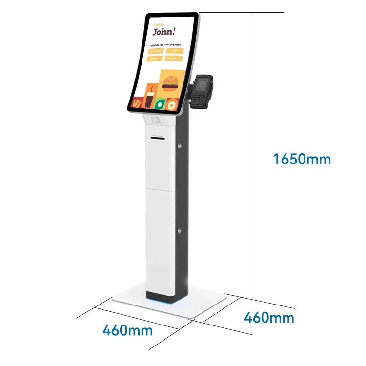 Touch Screen Ordering Kiosk 110-240v Wholesale - LUXURING 5