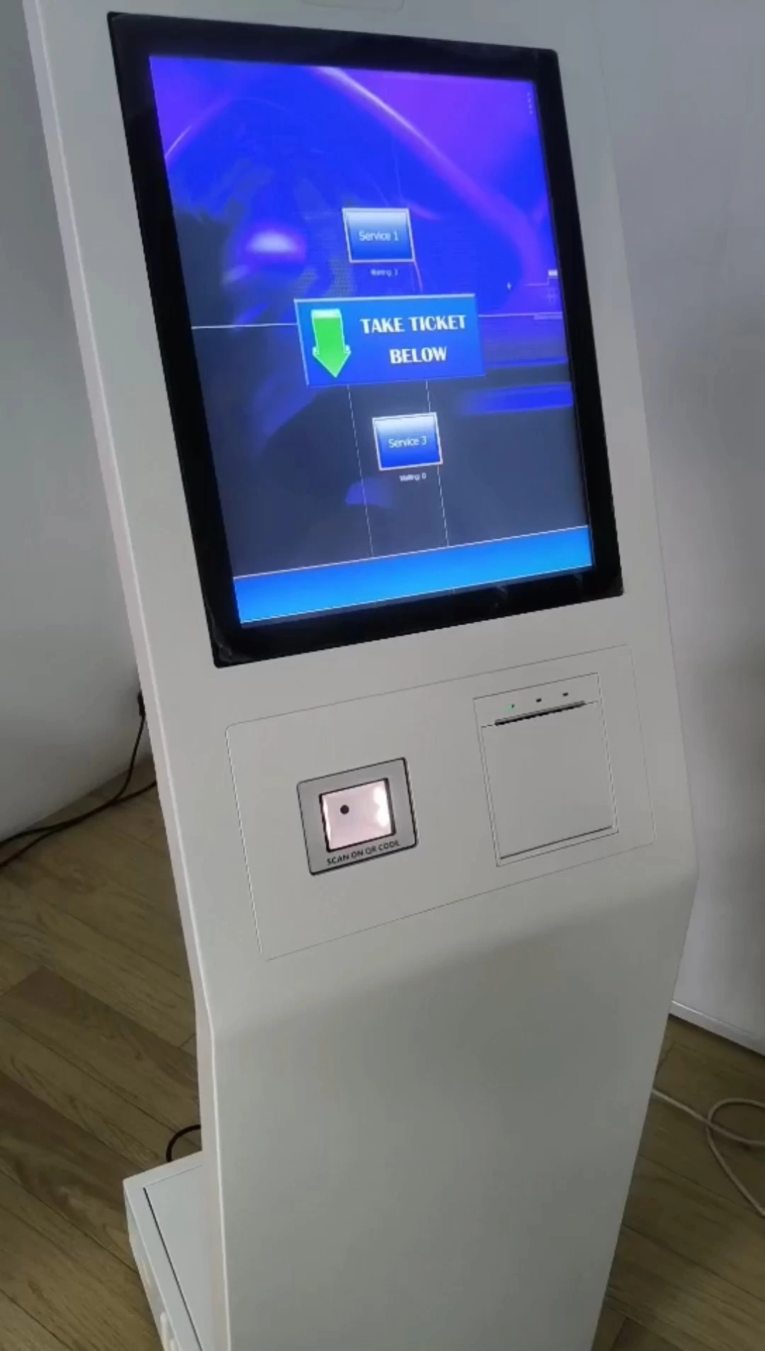 Hospital Electronic Automatic Customer Service Center Queue Ticket Dispenser Machine Queuing System Management Service Queue 1
