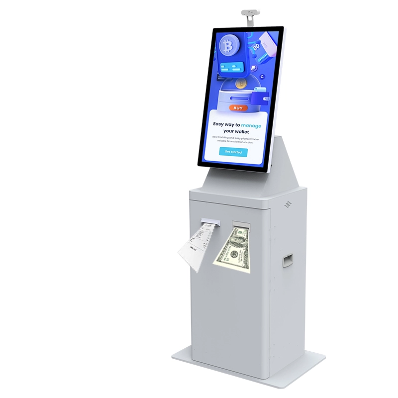 Ricevita del pannello frontale stampante Smart Coin Accetor Accettore Cash Currency Chancy Kiosk in Civil Service Center 1