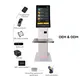 Touch Screen Monitor Kiosk 32 Inch Self Service Check Out Payment Kiosk - - LUXURING 5