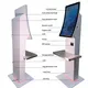 Touch Screen Monitor Kiosk 32 Inch Self Service Check Out Payment Kiosk - - LUXURING 7
