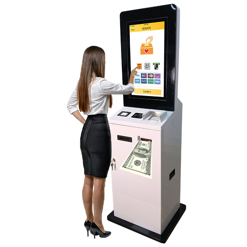 Bill Banknote Cash Coin Credit Card Acceptor Checkout Payment Machine ...