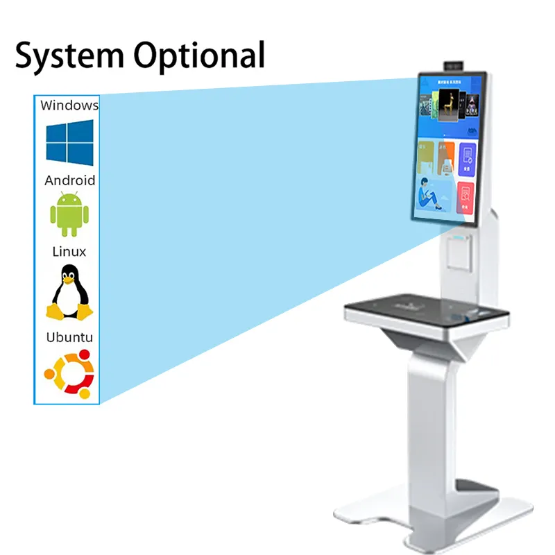 Self Payment Kiosk City Library Book Store Retail Borrow Return Kiosk by LUXURING 5
