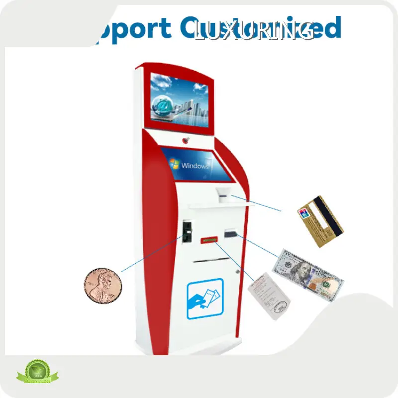 Self Pay Kiosk Self Service Payment Kiosk for Bank - - LUXURING 1