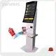 Digital Signage Touch Display Curved Screen Supermarket Check Out Payment Kiosk by LUXURING 1