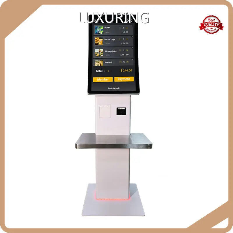 Floor Standing Touch Screen Kiosk 110-240v by LUXURING 1