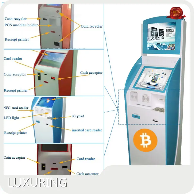 Custom Touch Screen Kiosk T/T Wholesale - LUXURING 1