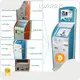 Cash Collection Machine Touch Screen Bill Accept Bank ATM Kiosk - - LUXURING 1