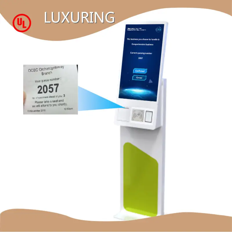 Floor Standing Touch Screen Kiosk EN CNY EU ES JP - - LUXURING 1