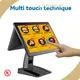 Digital Signage Touch Screen Dual Screen with Touch Screen Pos System - - LUXURING 1