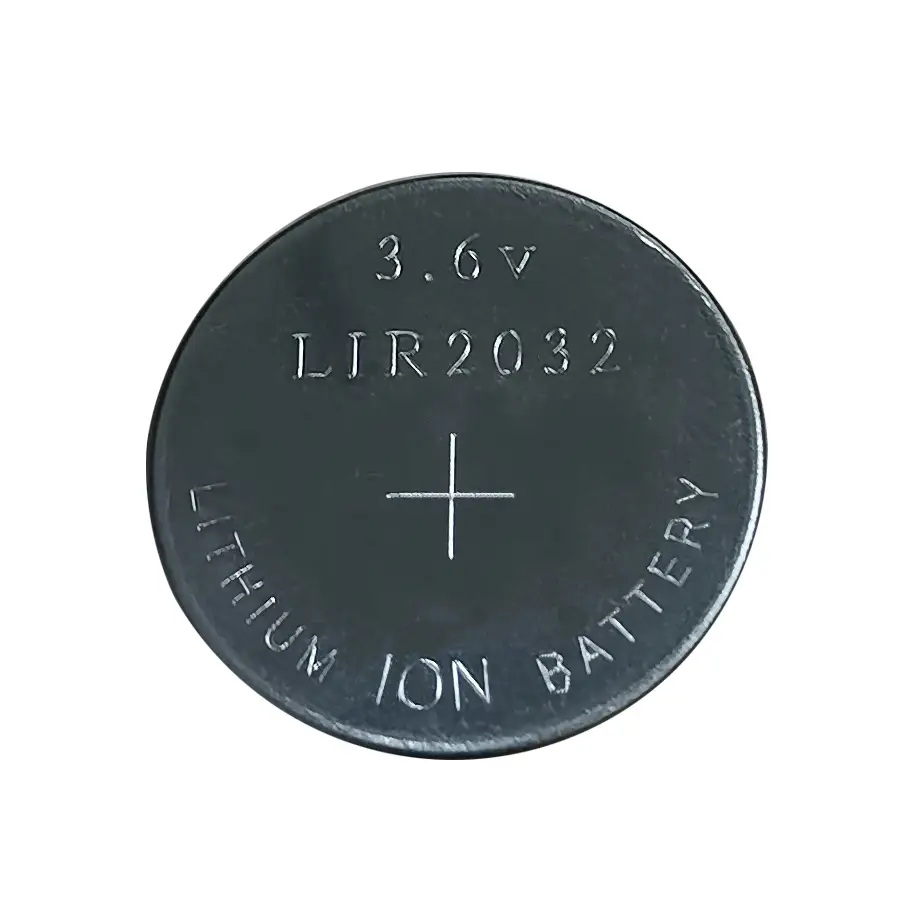 Lithium-ion Rechargeable Coin Battery  LIR2032 1