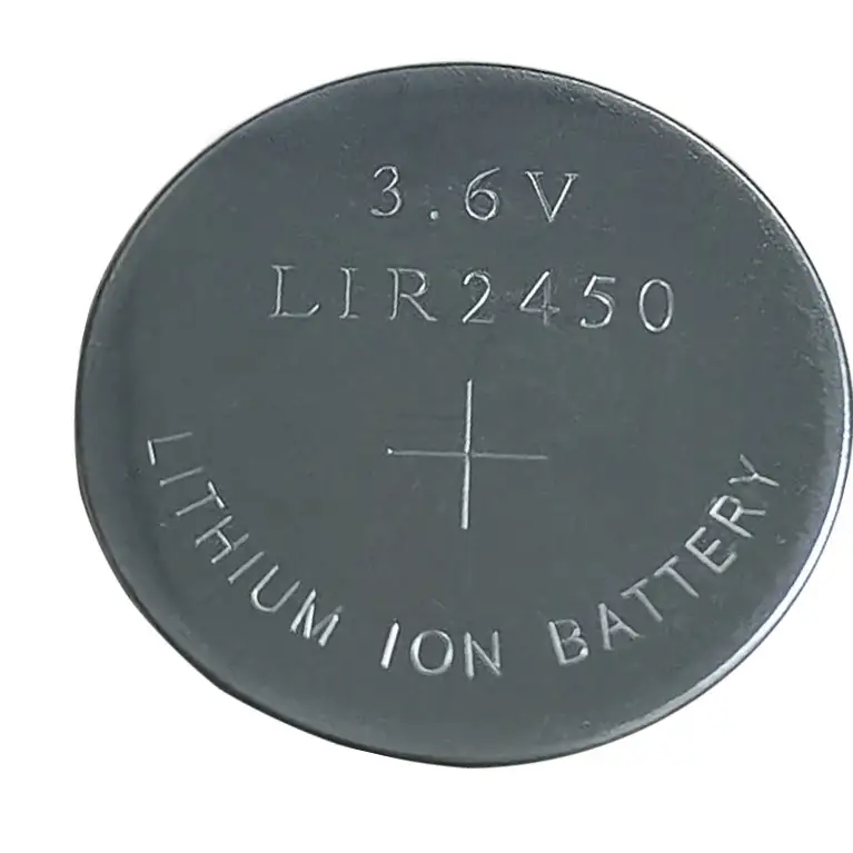 Long-lasting Lithium-ion Rechargeable Coin Battery LIR2450 1