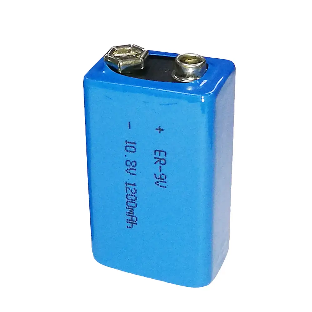 Batteria Primaria al Litio ER ER9V 1200mah per Rilevatori di Fumo 1