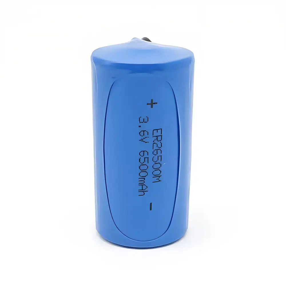 Batteria al litio a spirale ER26500M da 3,6 V Li-SOCL2 C Size 6500 mAh per dispositivi di alimentazione 1