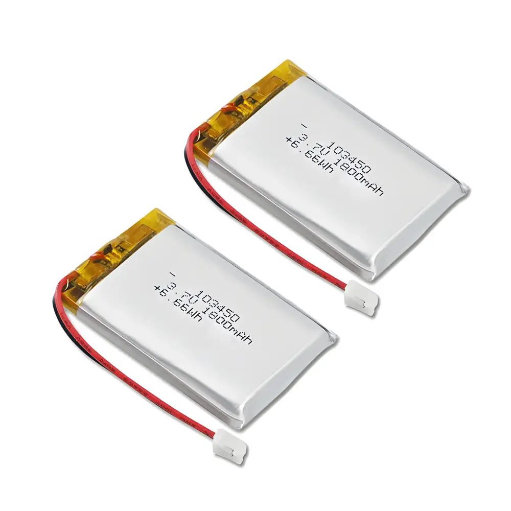 Batteria ai polimeri di litio 103450 3,7 V 7,4 V 11,1 V 2000 mAh per dispositivi portatili intelligenti 1