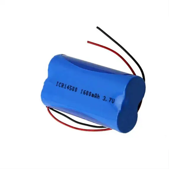 Li 14500 AA Size Lithium ion Battery Rechargeable 3.7V 7.4V 11.1V 800mAh 1