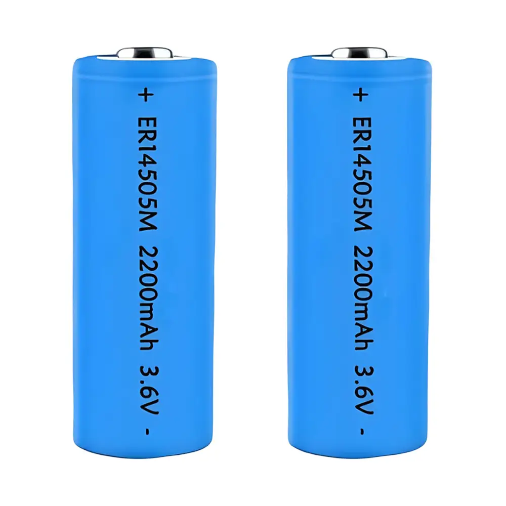 LiSOCL2 ER14505M Batteria al litio AA da 3,6 V 7,2 V 2200 mAh Batteria da 4400 mAh per contatori intelligenti, rilevatori di fumo e IoT 1