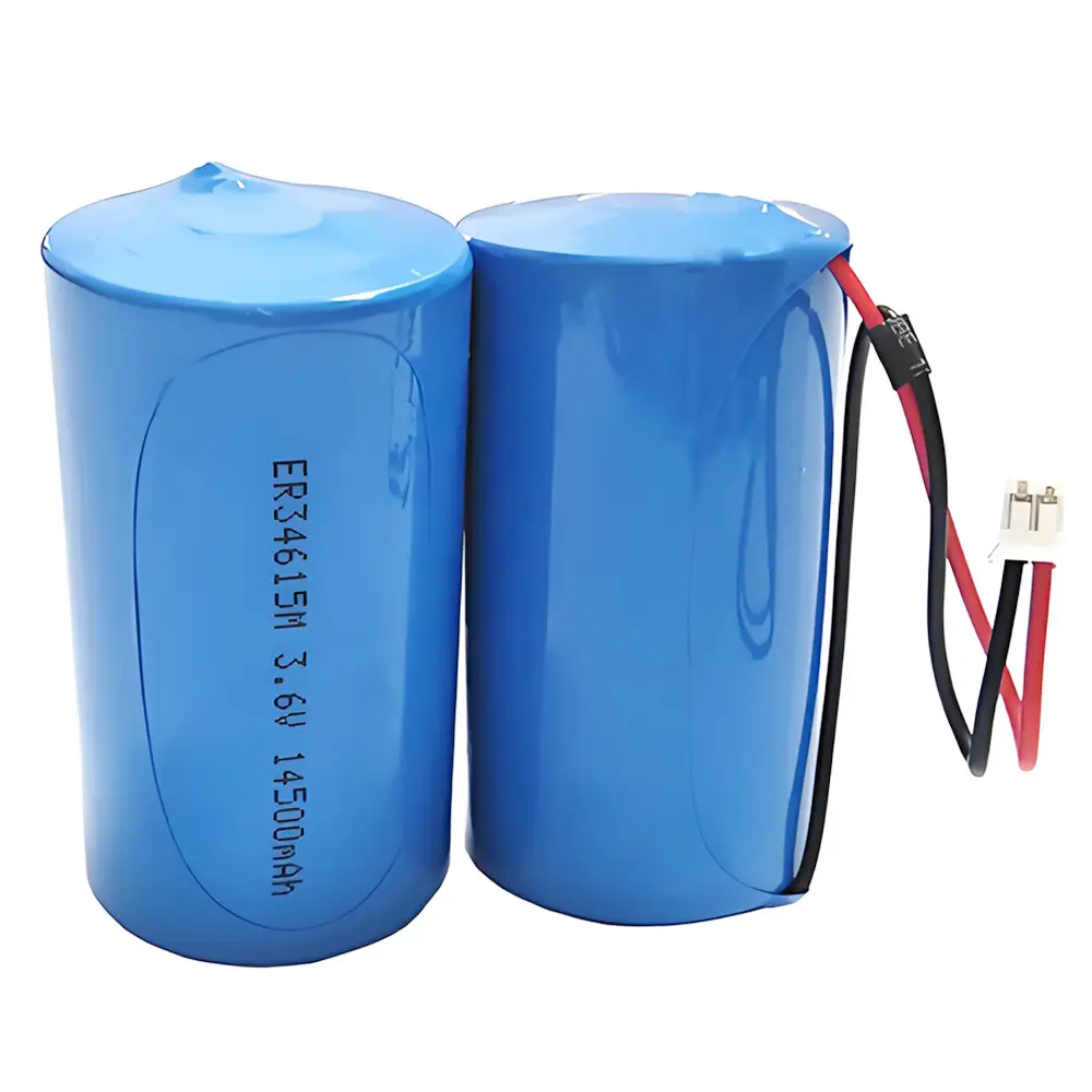 LiSoCl2 Lithium Battery D Size 3.6V 7.2V 10.8V ER34615M 14500mAh Lithium Primary Battery 1