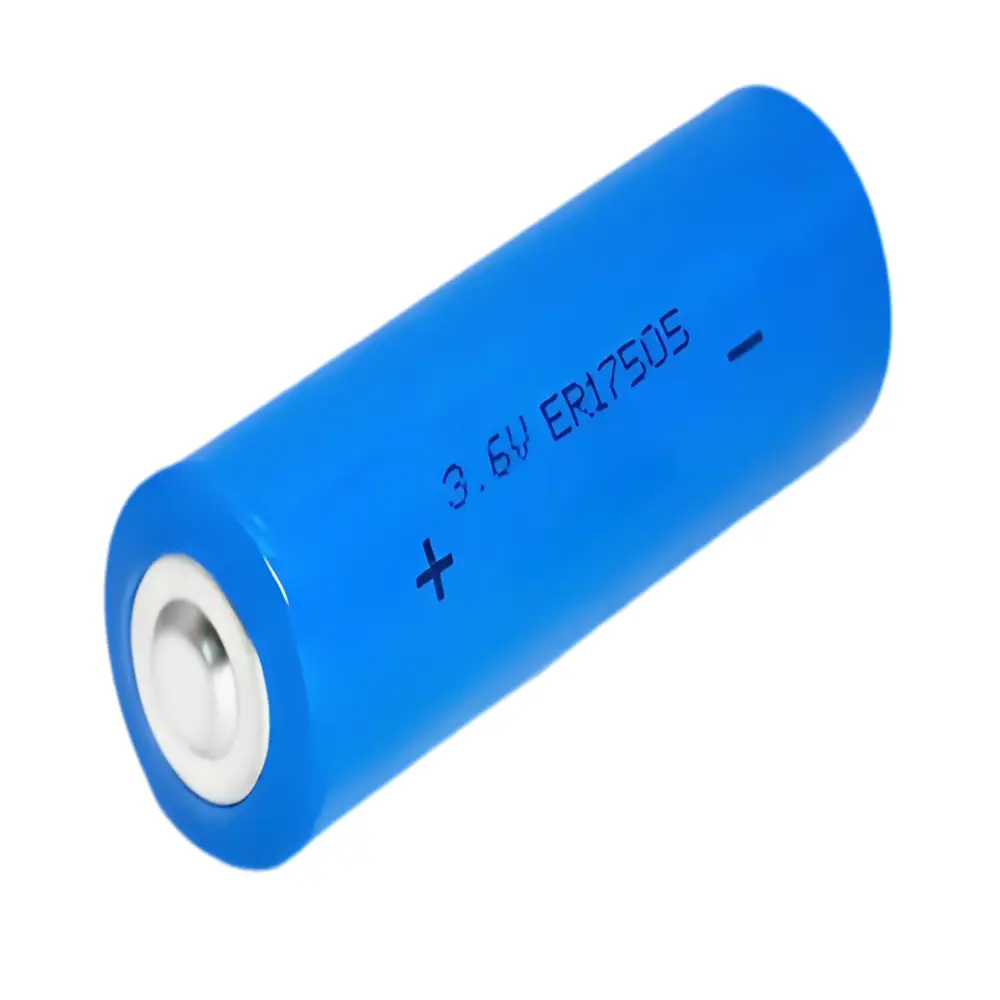 Batteria al litio a spirale ER17505 da 3,6 V, 7,2 V e 10,8 V Li-SOCL2 da 3600 mAh per contatori intelligenti di gas e acqua e IOT 1