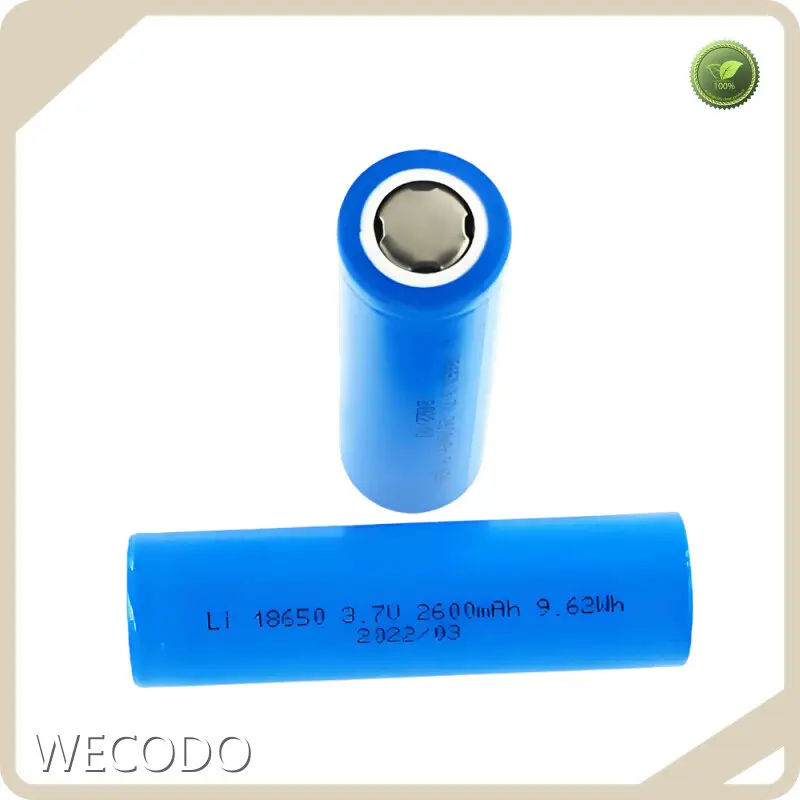 Rechargeable Lithium Battery Price 2600mAh - - WECODO 1