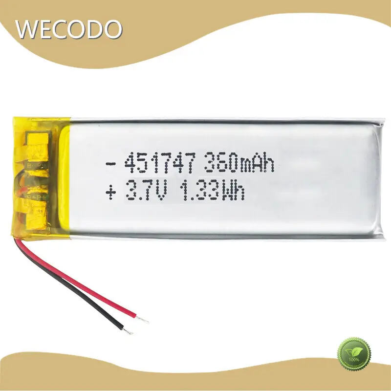 Lithium Battery Brands 360mAh Wholesale - WECODO 1