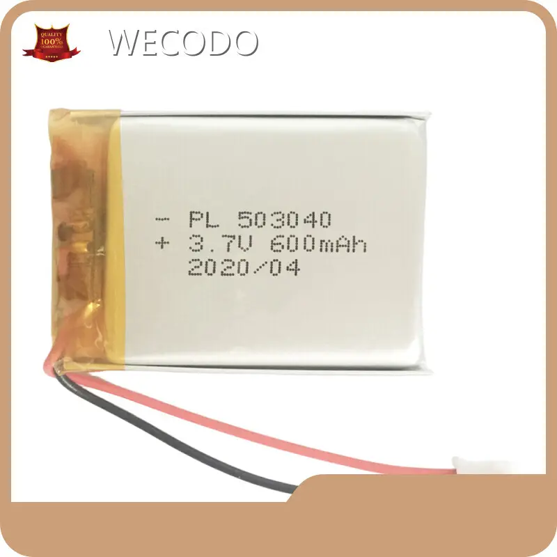 Lithium Polymer Battery for Drone 600mAh by WECODO 1