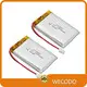Rechargeable Lithium Polymer Battery 3.7V Wholesale - WECODO 1