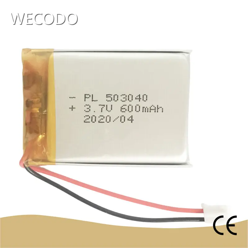 7.4 V Lithium Polymer Battery 3.7V by WECODO 1