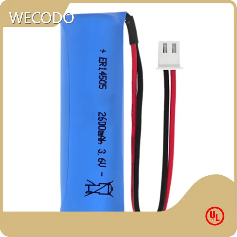 3.6 V Lithium Thionyl Chloride Battery 100mA Wholesale - WECODO 1