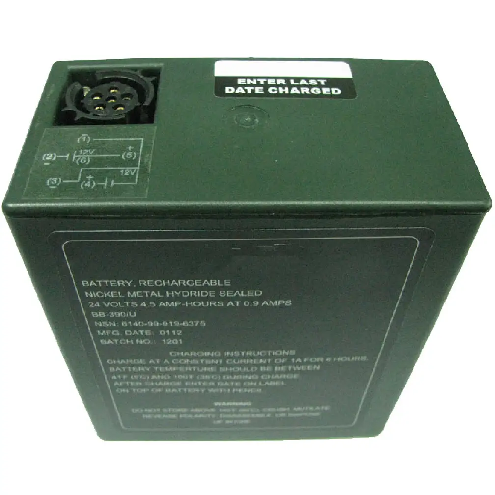 BB-390/U Confortio della batteria a MIL-PRF-32052 1