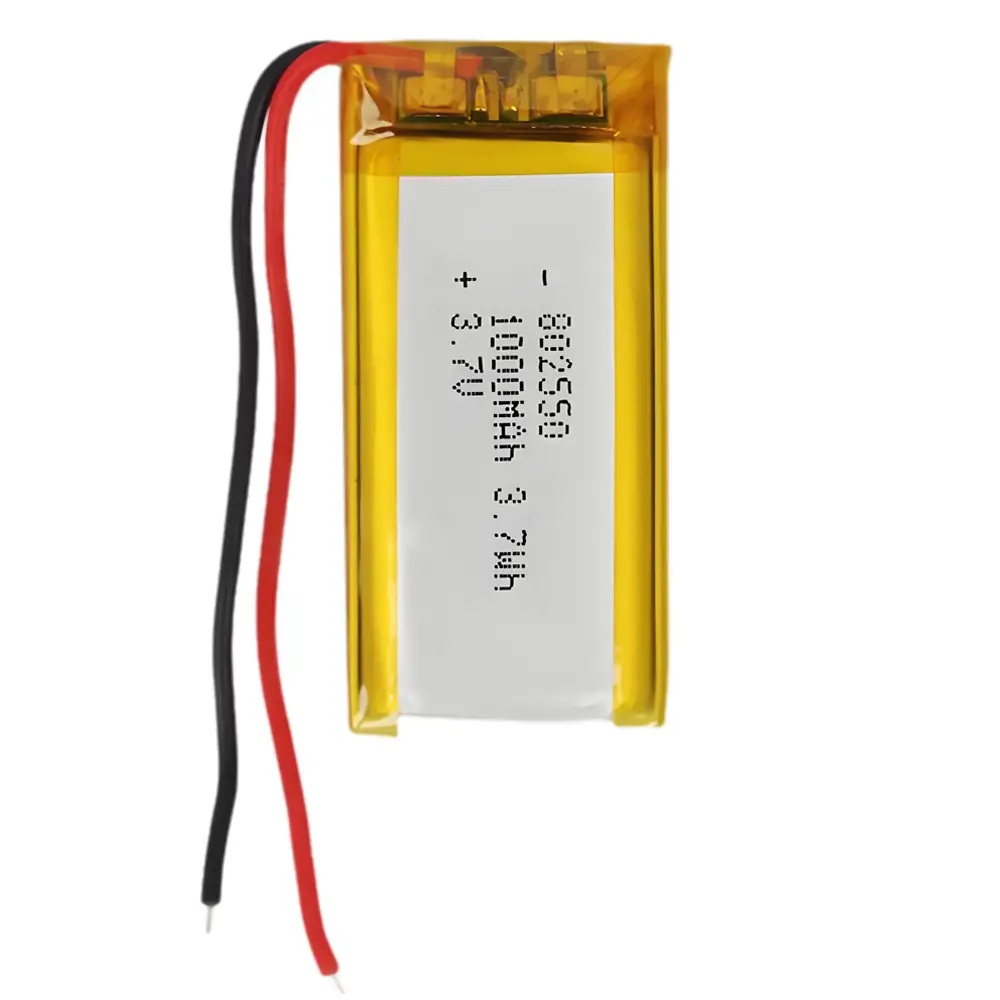 1000mAh Lithium Polymer Battery 3.7V 7.4V 11.1V 802550 for Beauty Tracking GPS 1