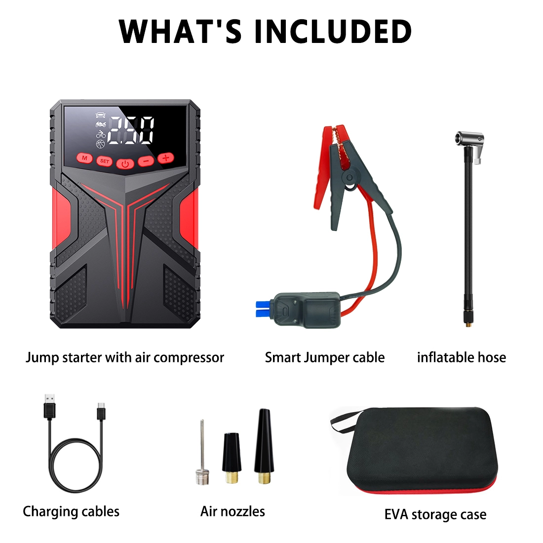Car Jumpstart Portable 600A - - GFERAUTO 7