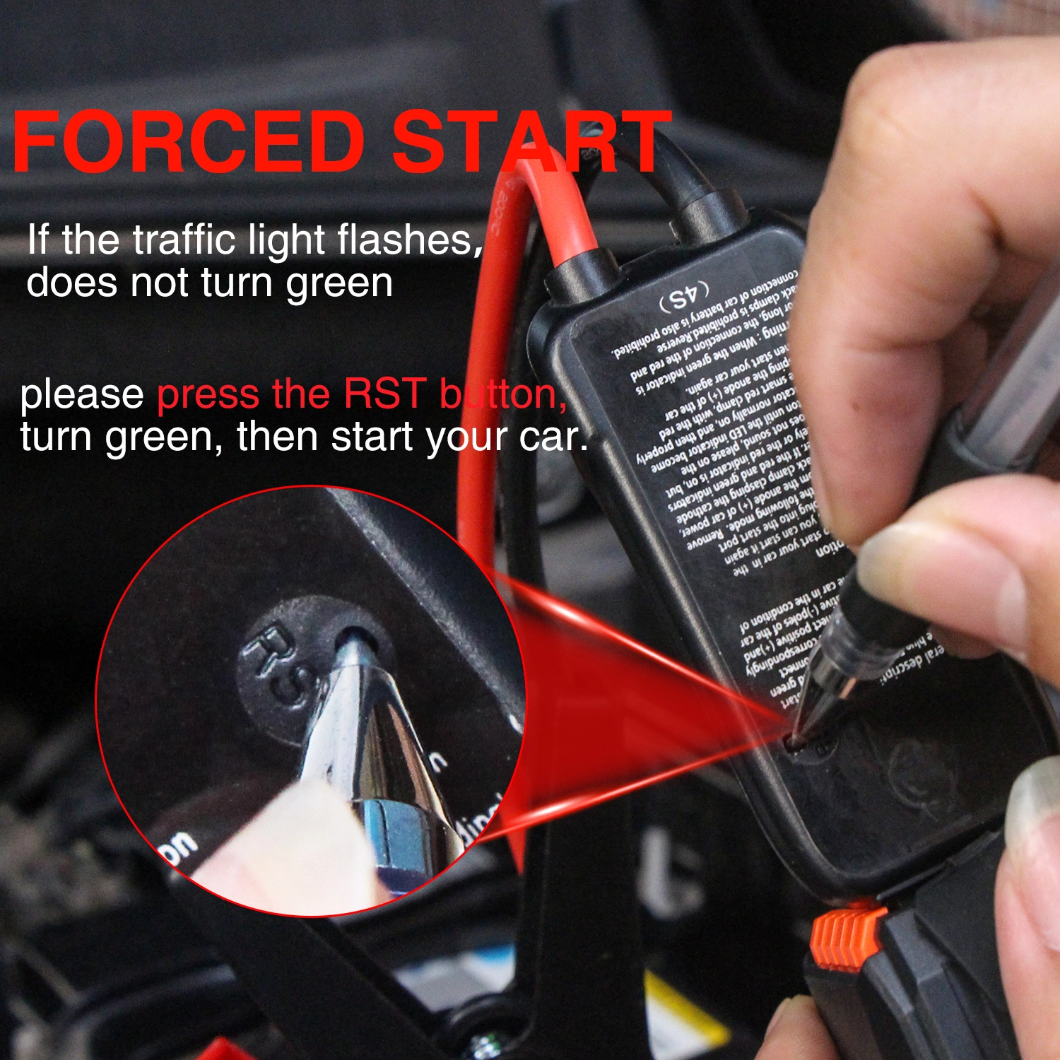 Battery Power Pack Jump Starter A13 by GFERAUTO 3