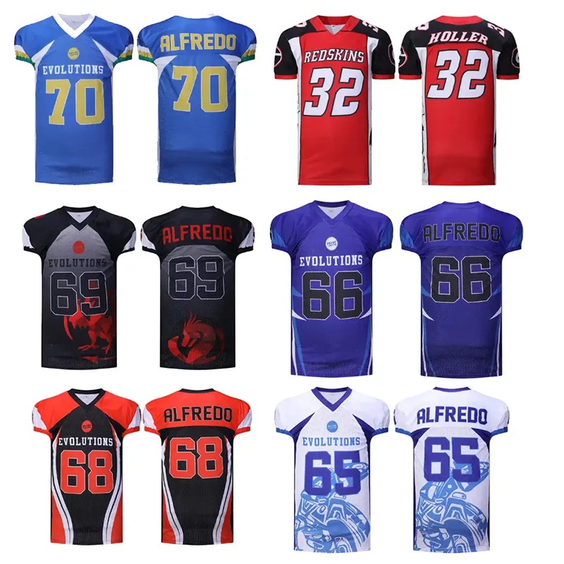 America Soccer Jersey Factory for SportAccept Customzied Size 6