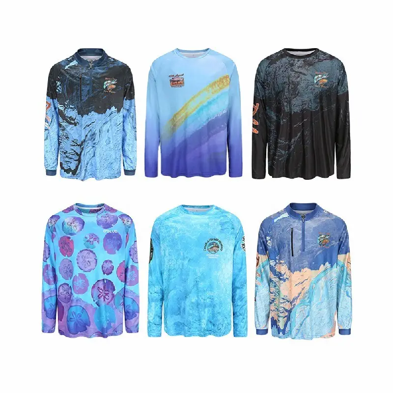 Fashionwholesale Upf Fishing Shirts for Student 2-4 Weeks After Samples Approval 10pcs 6