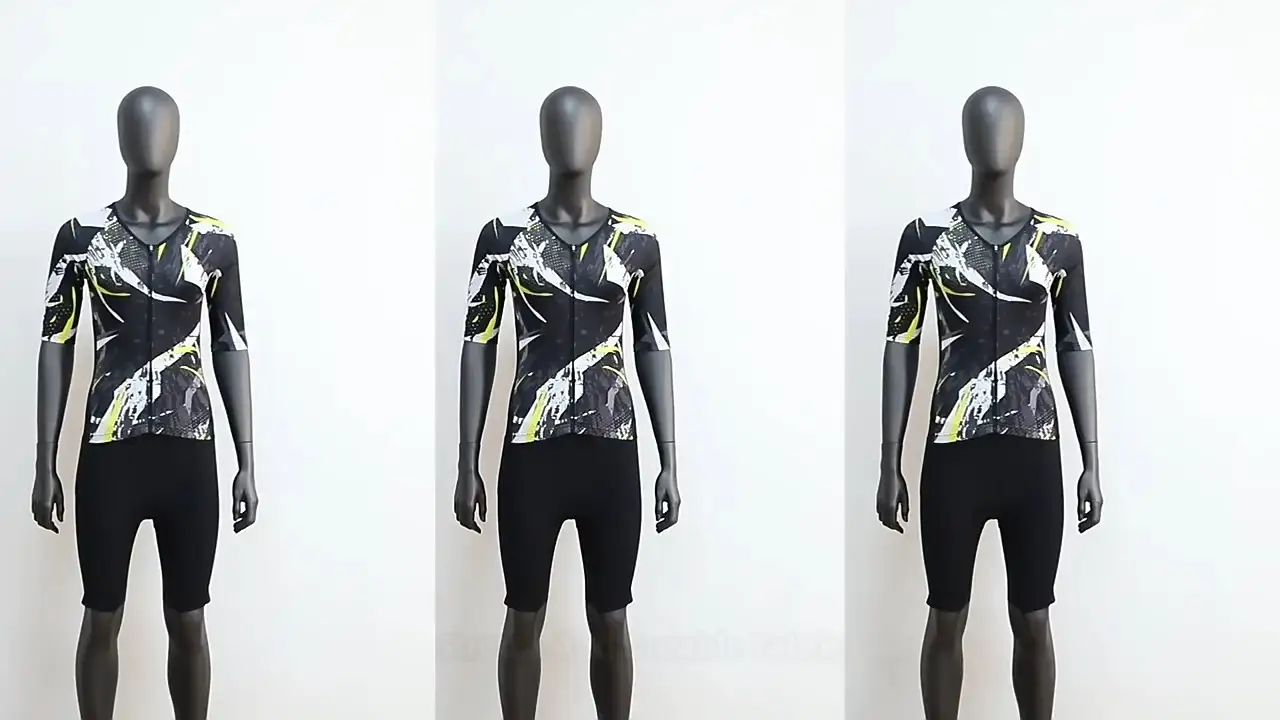 Dblue Custom Ardchaighdeáin Tri Rásaíocht Rothaíochta Snámh Rith Shorts Muinchille Triathlon Suit Trisuit Cailín Trí-atlan Culaith 1