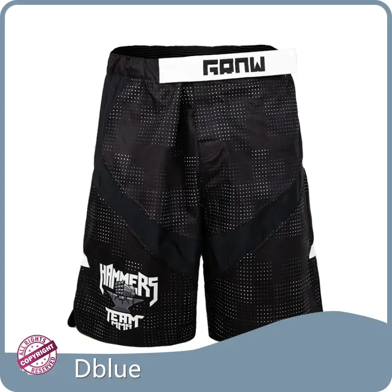 Mma Fight Shorts 20241113 - for Outdoor - Dblue 1