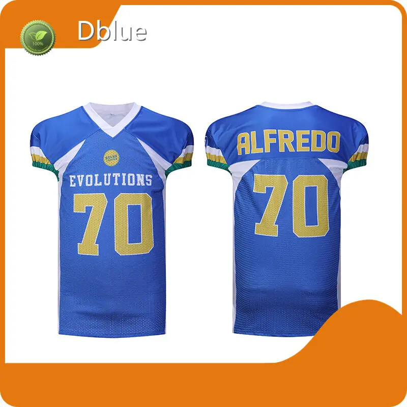 American Football Shirts Accept Customzied Size - for Sport - Dblue 1