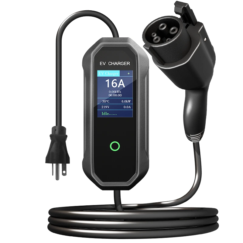 3.5KW J1772 SAE Type 7 Portable EV Charger 1