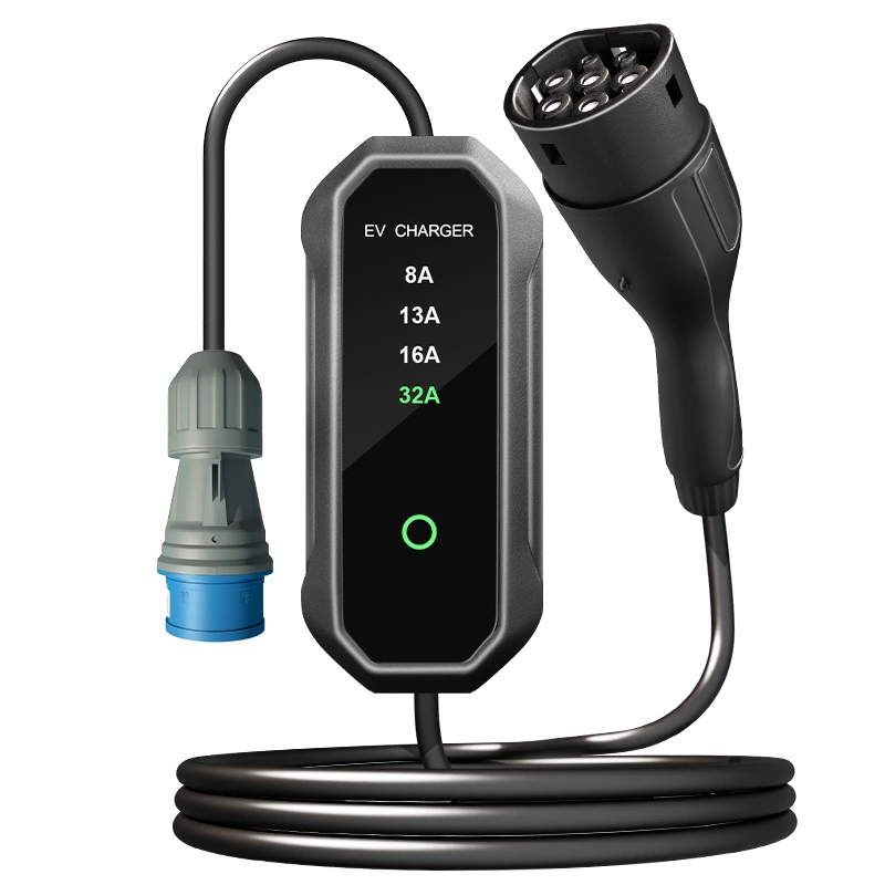 7KW  Type 2 Portable Electric Vehicle Charger 1
