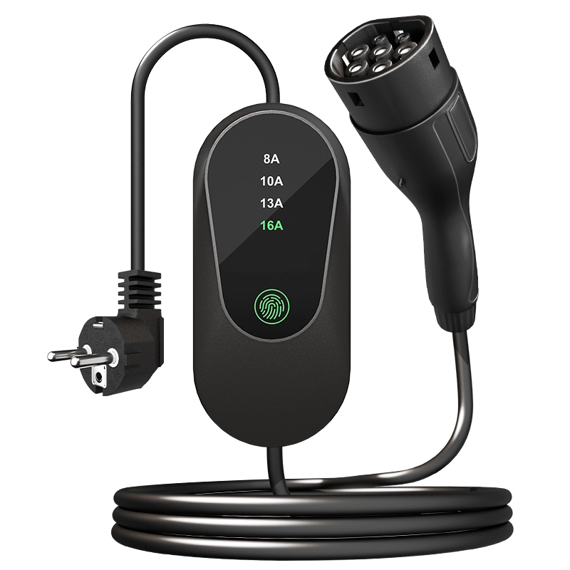 Carregador EV portátil tipo 2 IEC 62196 de 3,5KW 1
