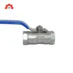 3 Piece Stainless Steel Ball Valve Normal Temperature by HuiYi Valve 5