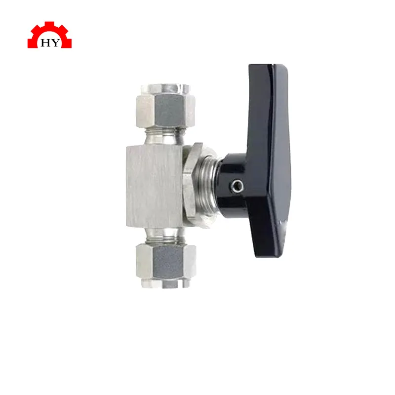 Ball Valve for Pressure Gauge Inner Case Is Carton by HuiYi Valve 3
