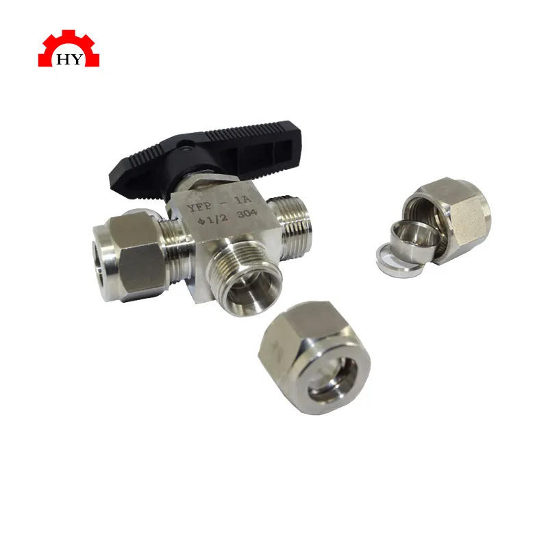 Double Block and Bleed Needle Valve According to ANSI B16.34 - - HuiYi Valve 3