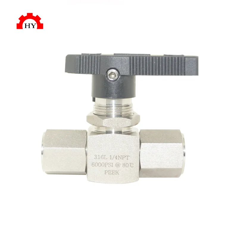 High Pressure Ball Valves Manufacturers 1000 PSI to 6000 PSI by HuiYi Valve 4