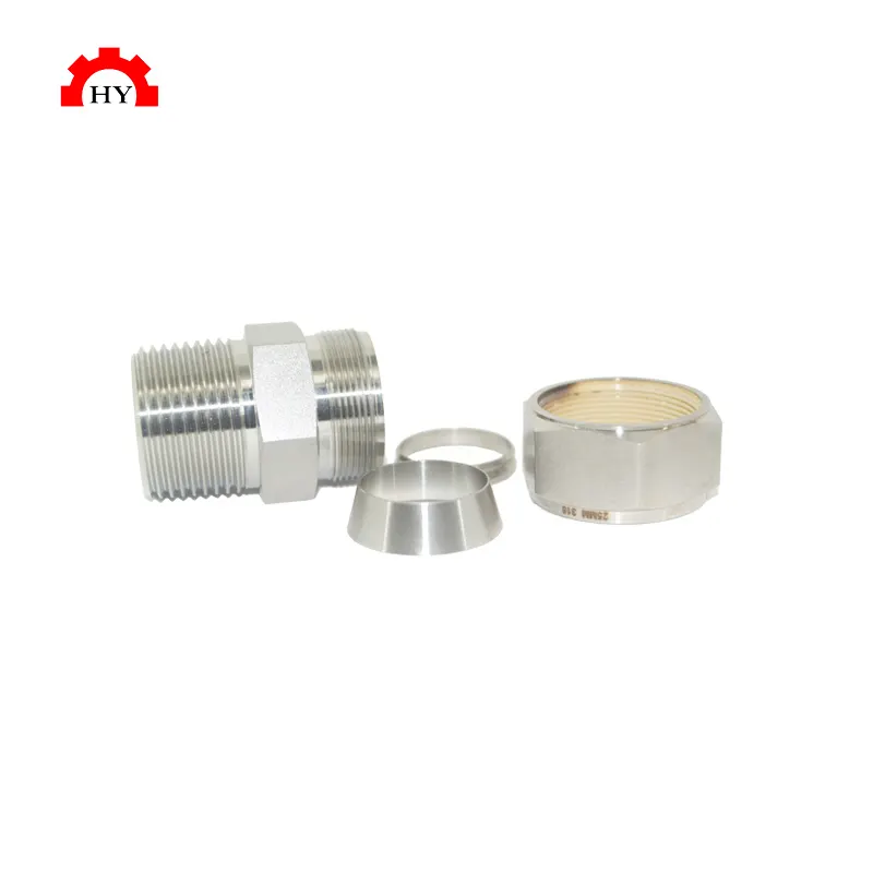 Copper Compression Fittings Silver Galvanized - - HuiYi Valve 5