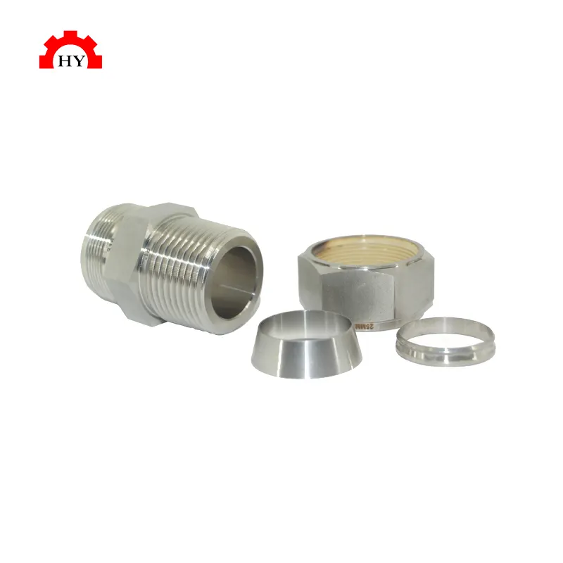 Copper Compression Fittings Silver Galvanized - - HuiYi Valve 4