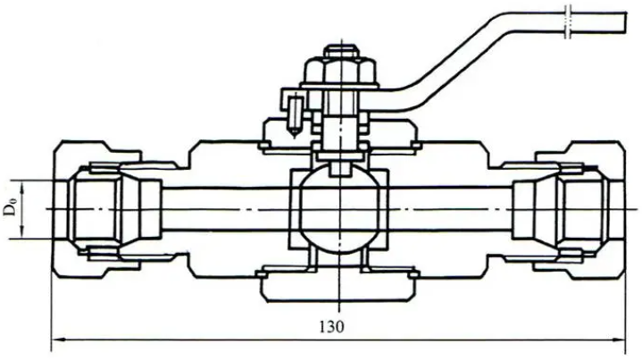 Hydraulic Ball Valves High Pressure PEEK By HuiYi Valve HuiYi Valve